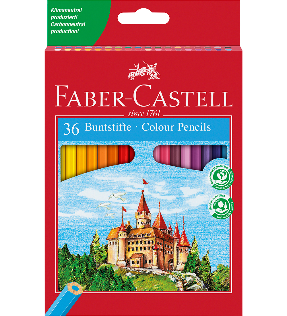 Faber-Castell Buntstifte - Schloss - 36 st. - M - Faber-Castell - One Size - Buntstiftsets Faber-Castell Buntstifte - Schloss - 36 st. - M - Faber-Castell - One Size - Buntstiftsets von Faber-Castell