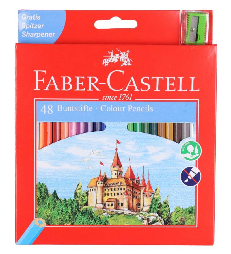 Faber-Castell Buntstifte - Schloss - 48 st. - Mehrfarbig - Faber-Castell - One Size - Buntstiftsets Faber-Castell Buntstifte - Schloss - 48 st. - Mehrfarbig - Faber-Castell - One Size - Buntstiftsets von Faber-Castell
