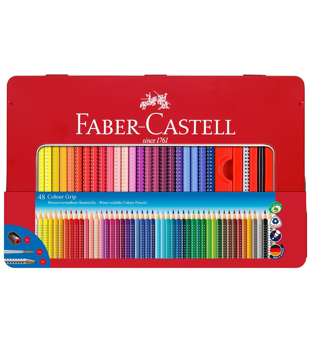 Faber-Castell Buntstifte-Set - Grip - Aquarell - 48 st. - Mehrfa - Faber-Castell - One Size - Buntstiftsets Faber-Castell Buntstifte-Set - Grip - Aquarell - 48 st. - Mehrfa - Faber-Castell - One Size - Buntstiftsets von Faber-Castell