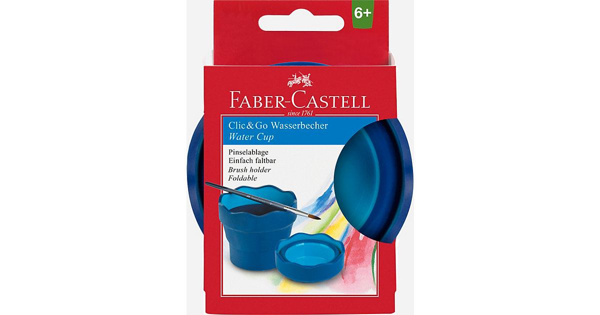 CLIC & GO Wasserfaltbecher blau CLIC & GO Wasserfaltbecher blau von Faber-Castell