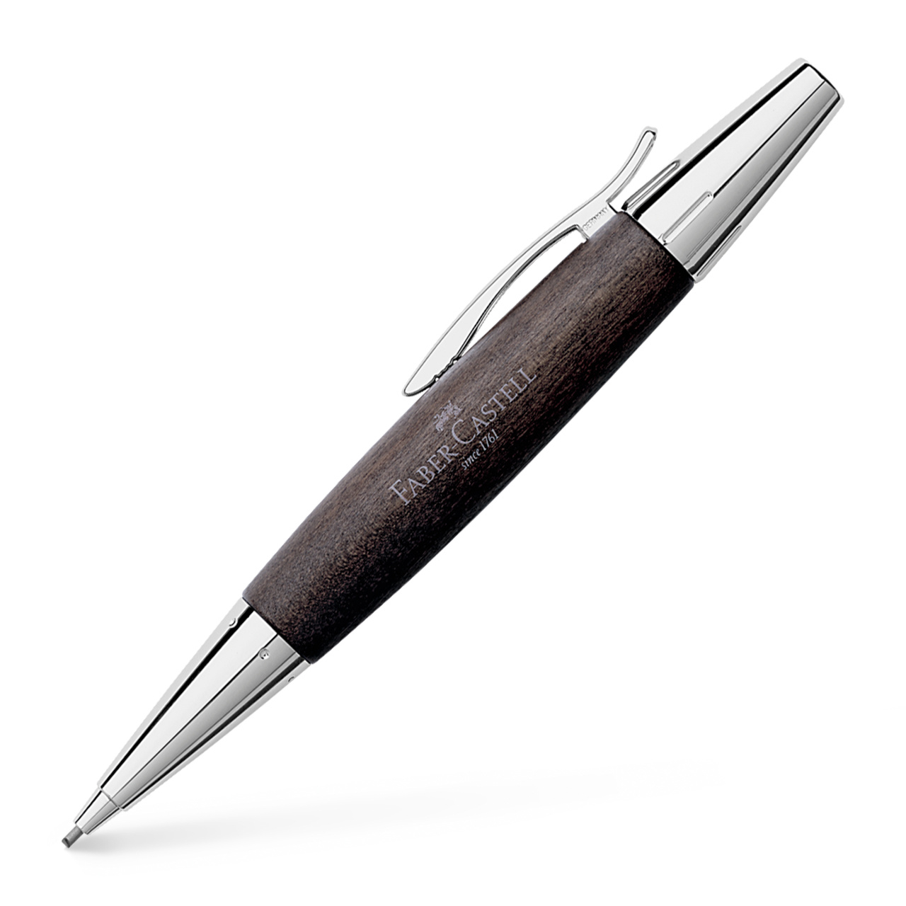 Faber-Castell Drehbleistift e-motion Birnbaum schwarz Faber-Castell Drehbleistift e-motion Birnbaum schwarz von Faber-Castell