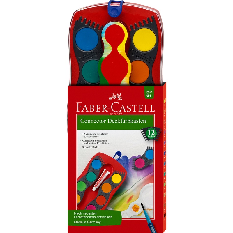 Faber Castell - Farbkasten "Connector" von Faber-Castell
