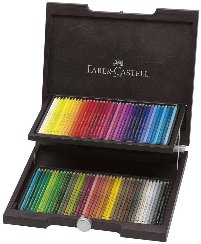 Faber-Castell Farbstift Polychromos Holzkoffer 72 Stk. von Faber-Castell