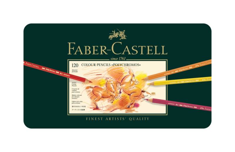Faber-Castell Farbstifte Polychromos Metallbox 120 Stk. von Faber-Castell