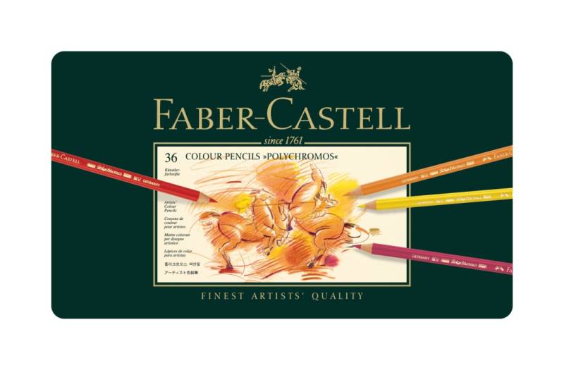 Faber-Castell Farbstifte Polychromos Metallbox 36 Stk. von Faber-Castell