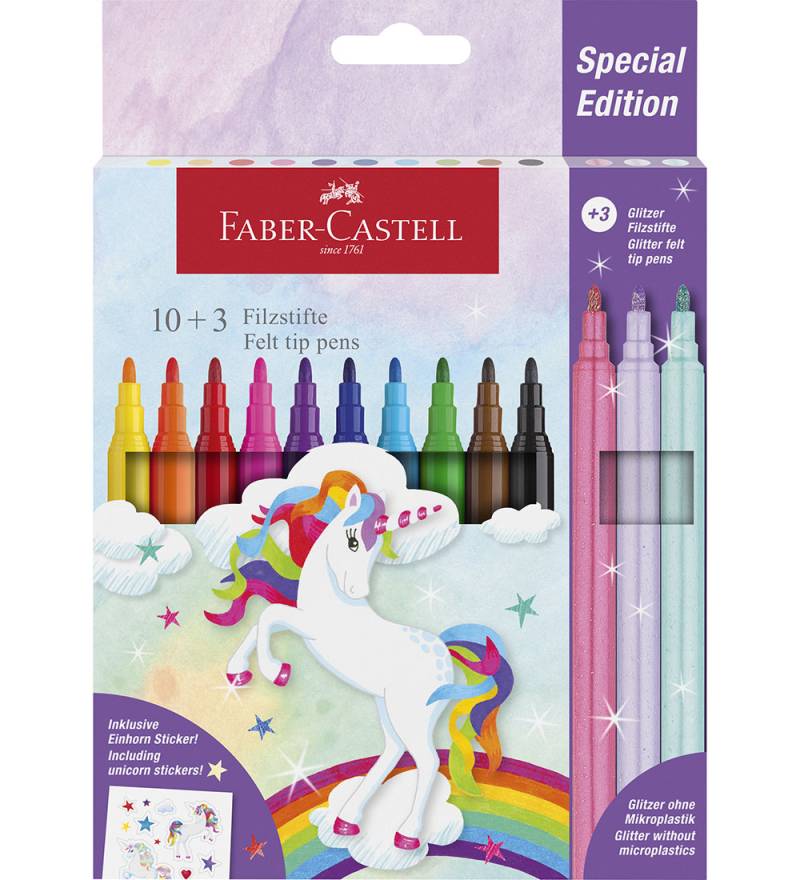 Faber-Castell Filzstifte - 13 st. - Unicorn Pastel - Faber-Castell - One Size - Filzstifte Faber-Castell Filzstifte - 13 st. - Unicorn Pastel - Faber-Castell - One Size - Filzstifte von Faber-Castell