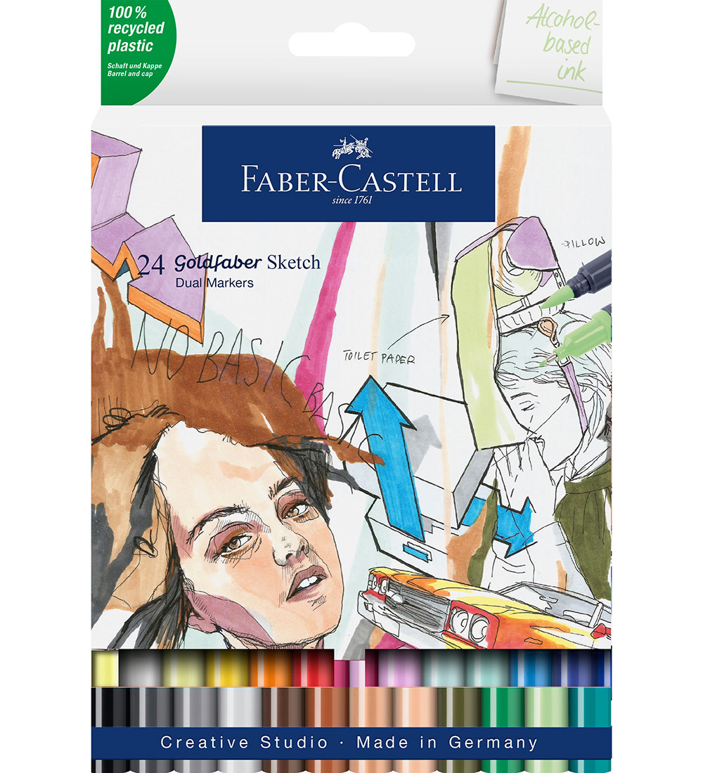 Faber-Castell Filzstifte - 24 st. - Goldfaber Skizze - Faber-Castell - One Size - Filzstifte Faber-Castell Filzstifte - 24 st. - Goldfaber Skizze - Faber-Castell - One Size - Filzstifte von Faber-Castell
