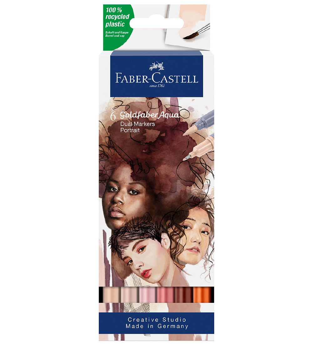 Faber-Castell Filzstifte - 6 st. - Porträt - Faber-Castell - One Size - Filzstifte Faber-Castell Filzstifte - 6 st. - Porträt - Faber-Castell - One Size - Filzstifte von Faber-Castell