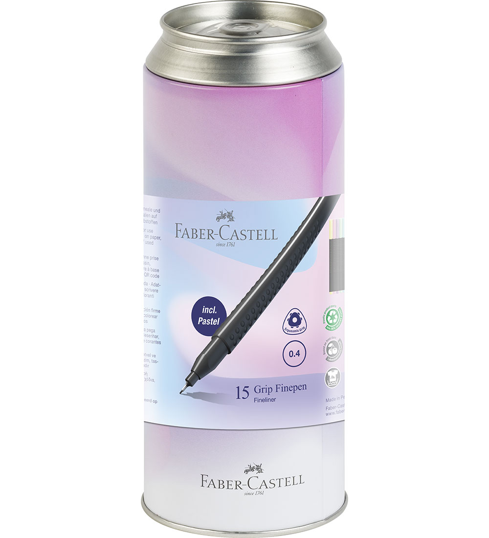 Faber-Castell Filzstifte - Grip Feiner Stift - 15 st. - Multi/Pa - Faber-Castell - One Size - Filzstifte Faber-Castell Filzstifte - Grip Feiner Stift - 15 st. - Multi/Pa - Faber-Castell - One Size - Filzstifte von Faber-Castell