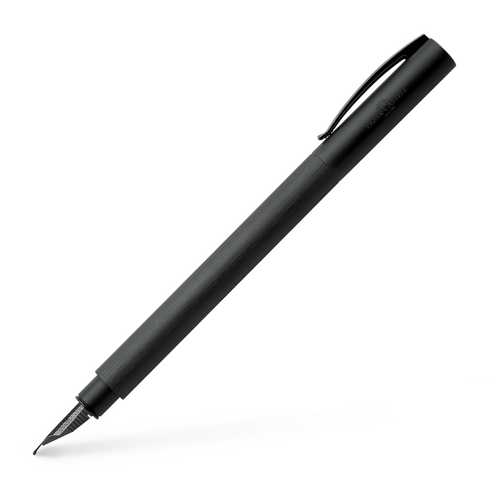 Faber-Castell Füllfederhalter Ambition All Black B von Faber-Castell