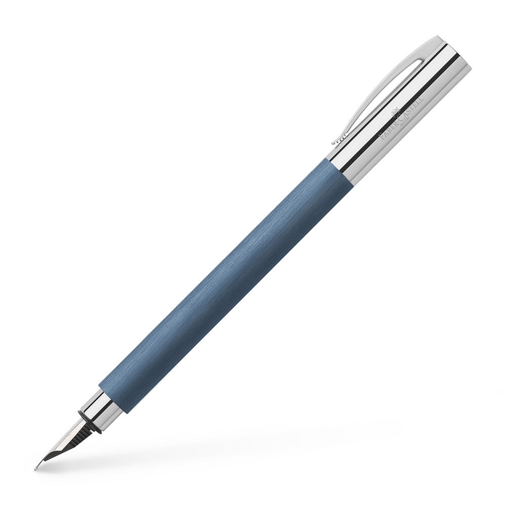 Faber-Castell Füllfederhalter Ambition Edelharz blau M von Faber-Castell