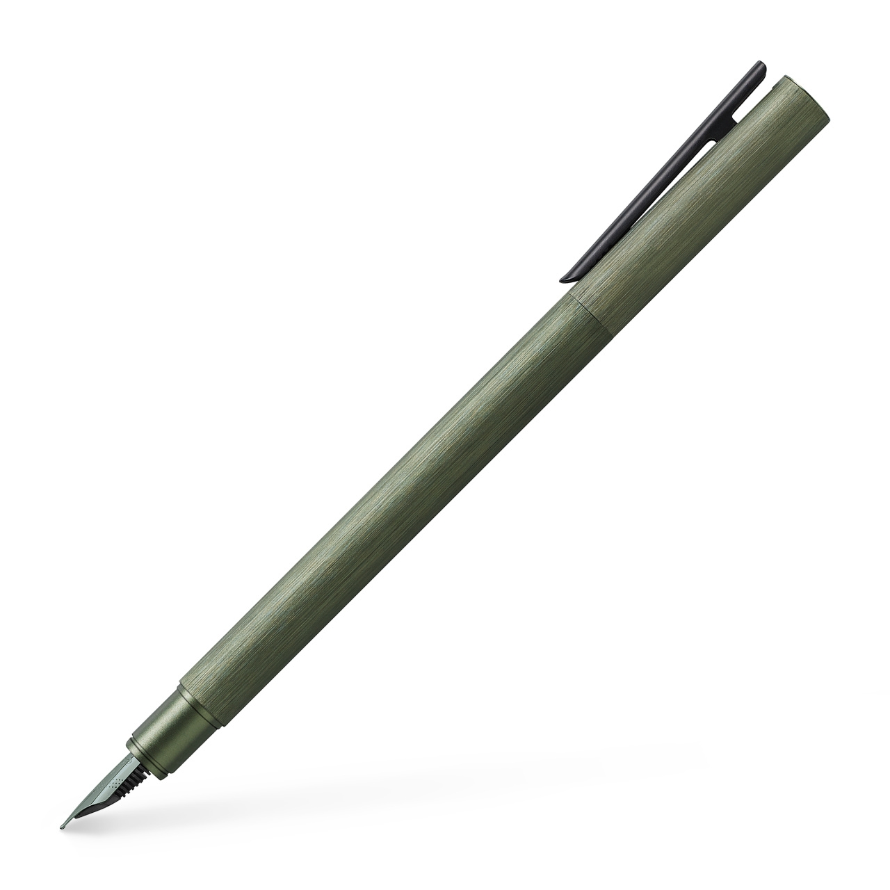 Faber-Castell Füllfederhalter Neo Slim Aluminium olivgrün B Faber-Castell Füllfederhalter Neo Slim Aluminium olivgrün B von Faber-Castell