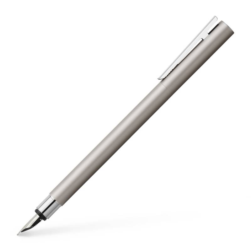 Faber-Castell Füllfederhalter Neo Slim Edelstahl matt M von Faber-Castell