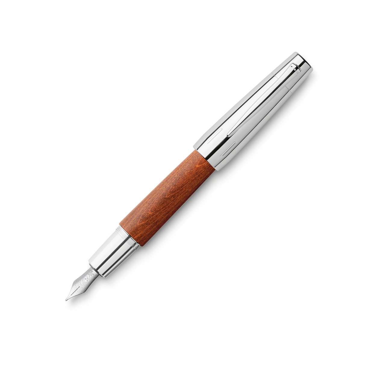 Faber-Castell Füllfederhalter e-Motion Birnbaum braun EF von Faber-Castell