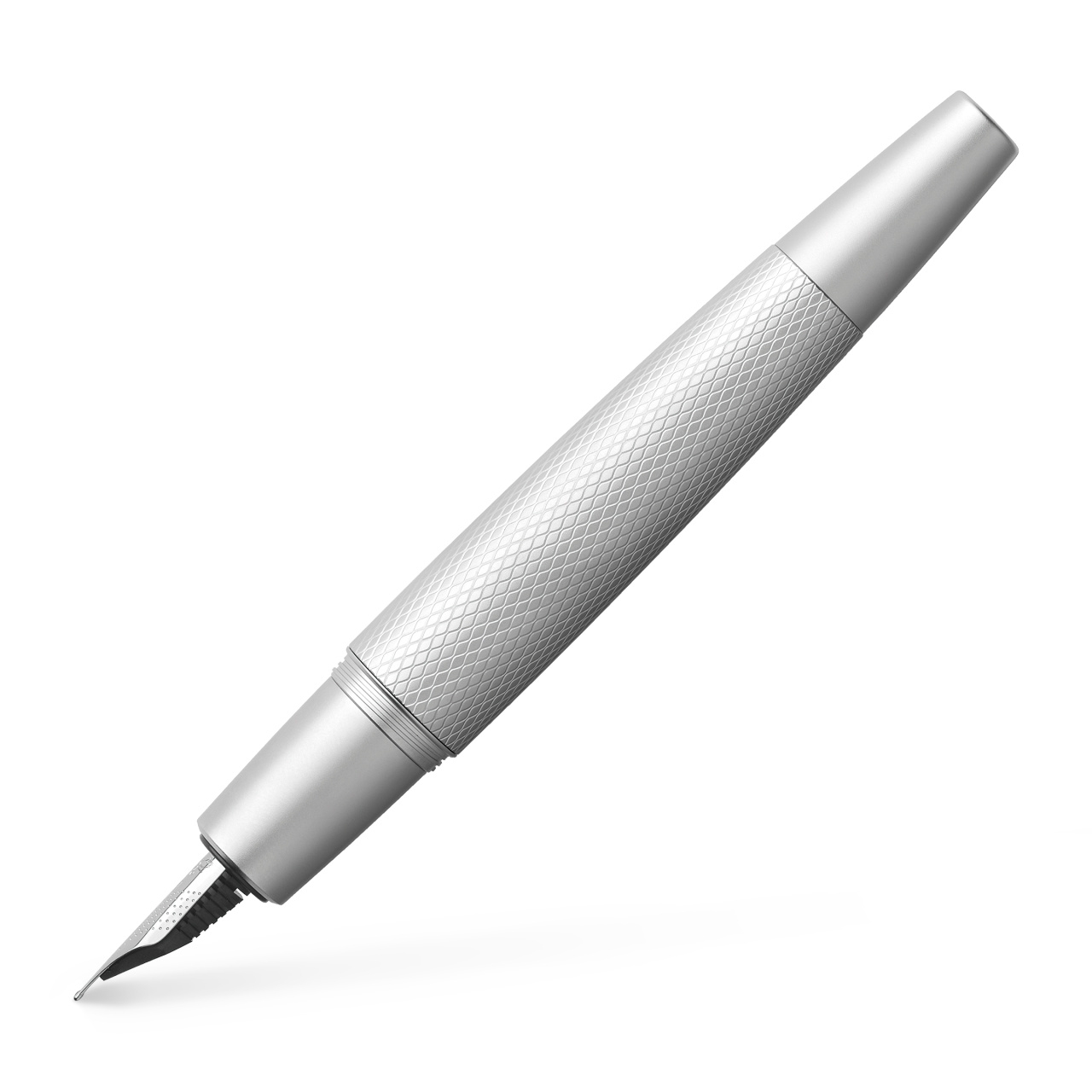 Faber-Castell Füllfederhalter e-motion pure silver B von Faber-Castell