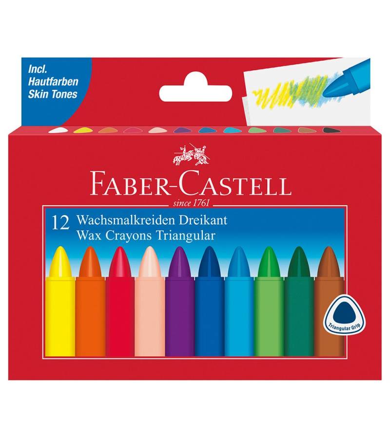 Faber-Castell Kreide - Dreieckig - 12 st. - Multi - Faber-Castell - One Size - Buntstiftsets Faber-Castell Kreide - Dreieckig - 12 st. - Multi - Faber-Castell - One Size - Buntstiftsets von Faber-Castell