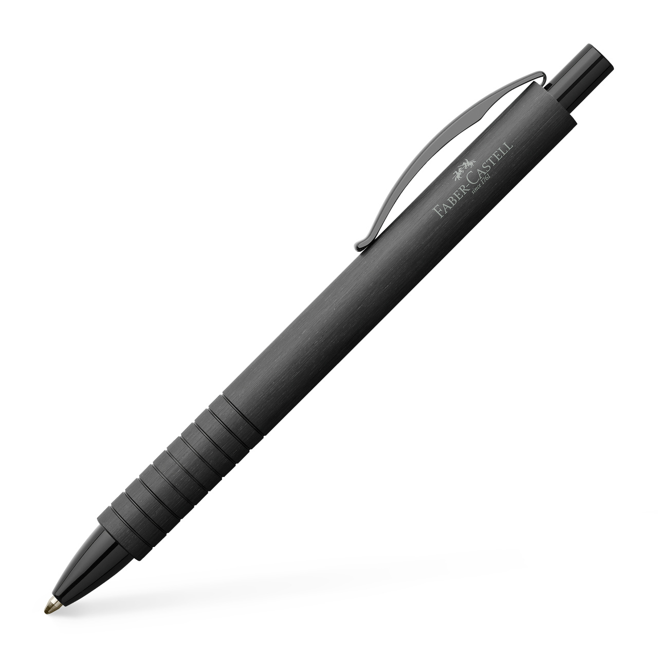 Faber-Castell Kugelschreiber Essentio Aluminium Schwarz Faber-Castell Kugelschreiber Essentio Aluminium Schwarz von Faber-Castell