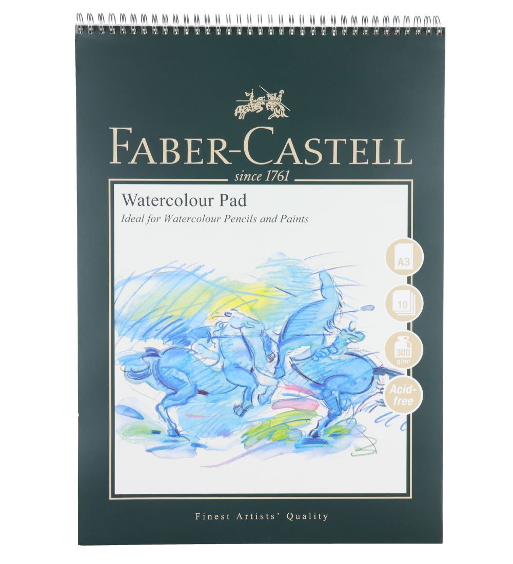 Faber-Castell Malblock - Aquarell - 10 Blatt - A3 - Faber-Castell - One Size - Malbücher Faber-Castell Malblock - Aquarell - 10 Blatt - A3 - Faber-Castell - One Size - Malbücher von Faber-Castell