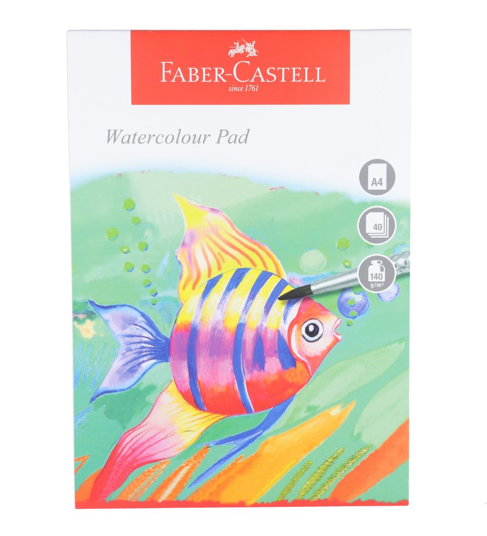Faber-Castell Malblock - Aquarell - 40 Blatt - A4 - Faber-Castell - One Size - Zubehör Faber-Castell Malblock - Aquarell - 40 Blatt - A4 - Faber-Castell - One Size - Zubehör von Faber-Castell