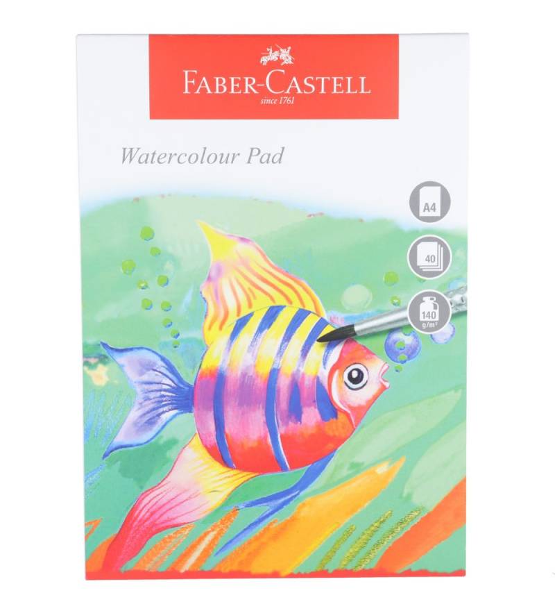 Faber-Castell Malblock - Aquarell - 40 Blatt - A4 - Faber-Castell - One Size - Zubehör Faber-Castell Malblock - Aquarell - 40 Blatt - A4 - Faber-Castell - One Size - Zubehör von Faber-Castell