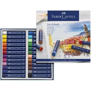Faber-Castell Oel-Pastellkreide Gofa Oil Pastels 24Er Packung von Faber Castell