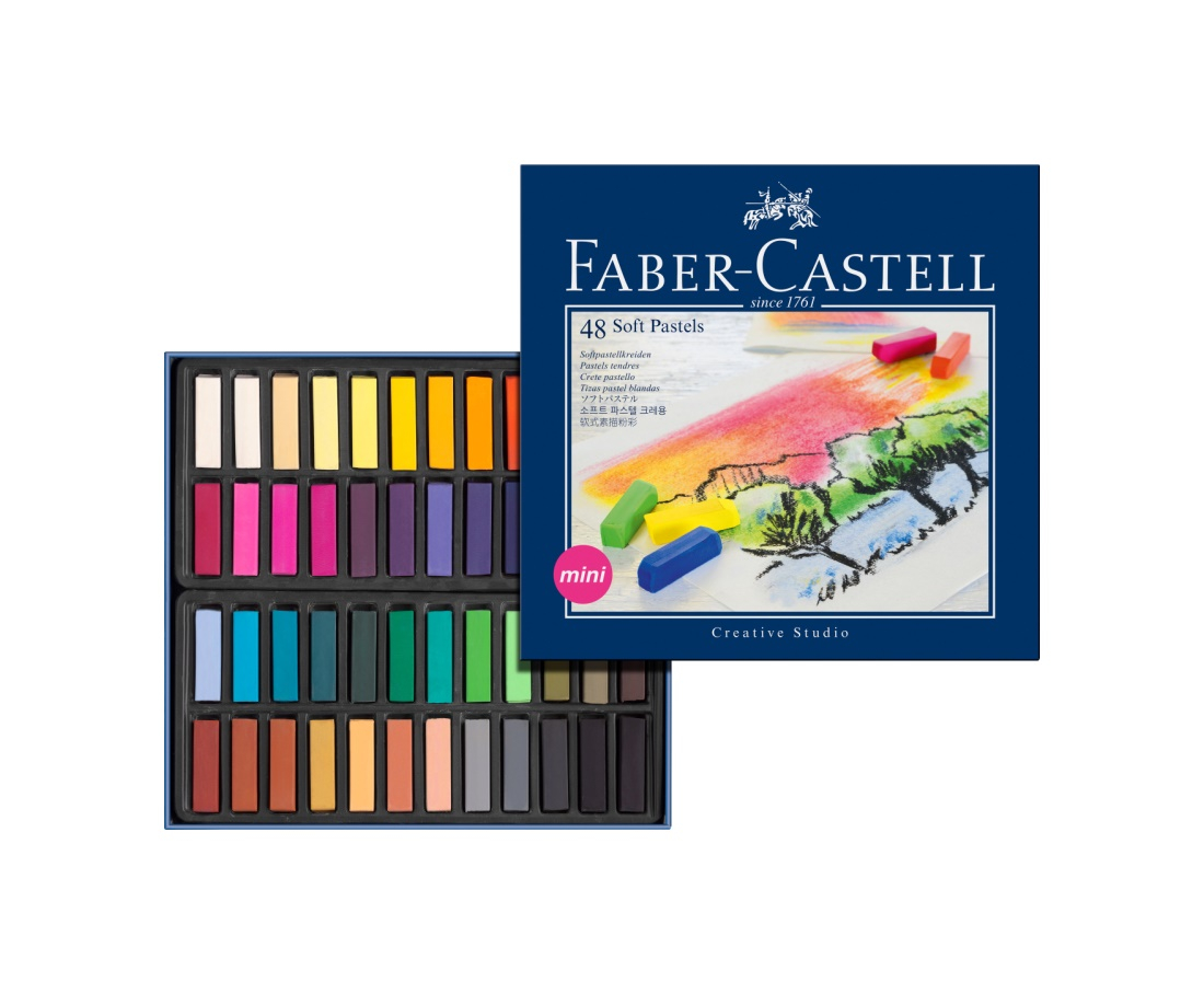 Faber-Castell Softpastellkreide Mini 72 Stk. von Faber-Castell
