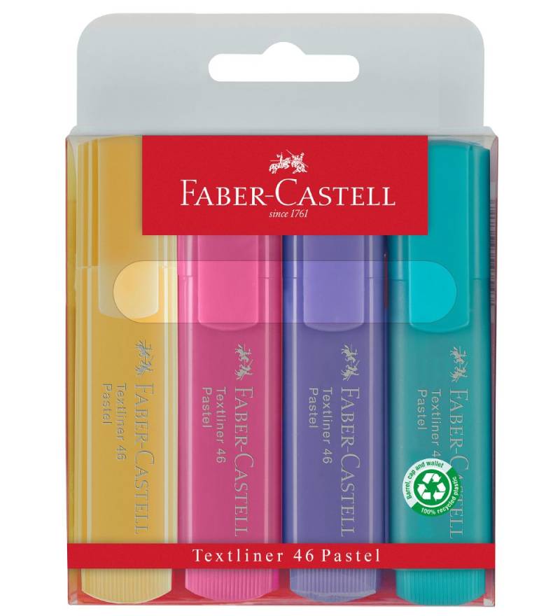 Faber-Castell Textmarker - Transparenz - Pastel - Faber-Castell - One Size - Filzstifte Faber-Castell Textmarker - Transparenz - Pastel - Faber-Castell - One Size - Filzstifte von Faber-Castell