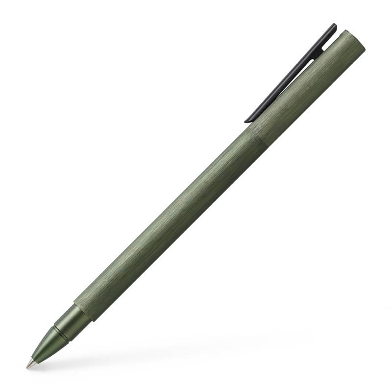 Faber-Castell Tintenroller Neo Slim Aluminium olivgrün von Faber-Castell