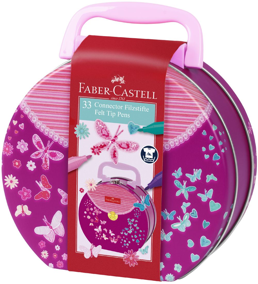 Faber-Castell Tuschen - Verbinder - 33 st. - Schmetterlinge - Faber-Castell - One Size - Filzstifte Faber-Castell Tuschen - Verbinder - 33 st. - Schmetterlinge - Faber-Castell - One Size - Filzstifte von Faber-Castell