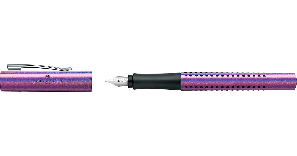 Füllhalter GRIP Glam Edition Glam M violet, ltd. Edition 2022 metallicpink Füllhalter GRIP Glam Edition Glam M violet, ltd. Edition 2022 metallicpink von Faber-Castell