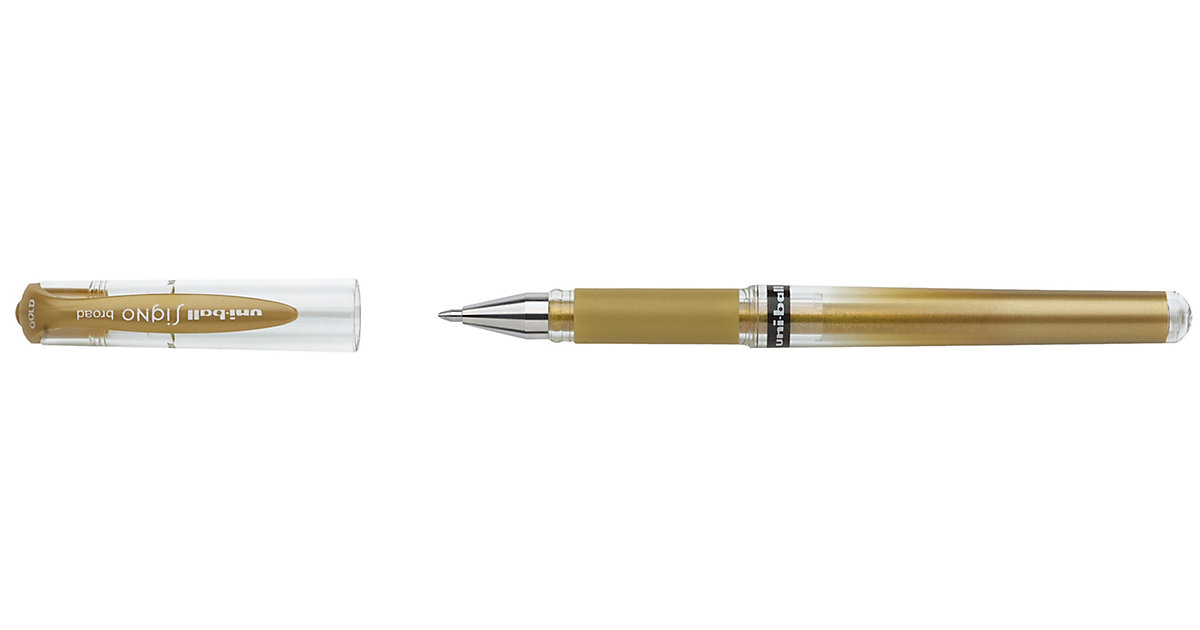 Gelroller uni-ball® SIGNO UM 153, Schreibfarbe: Gold gold von Faber-Castell