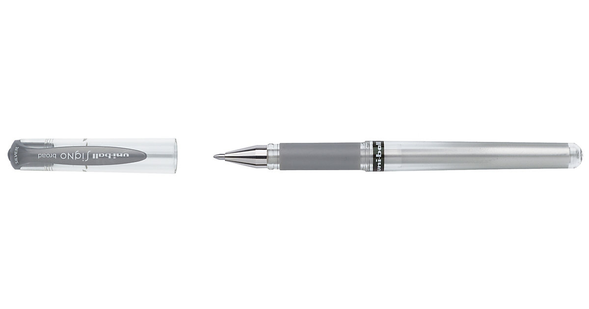 Gelroller uni-ball® SIGNO UM 153, Schreibfarbe: silber von Faber-Castell