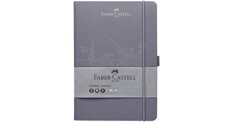 Notizbuch A5 dapple gray grau/schwarz von Faber-Castell