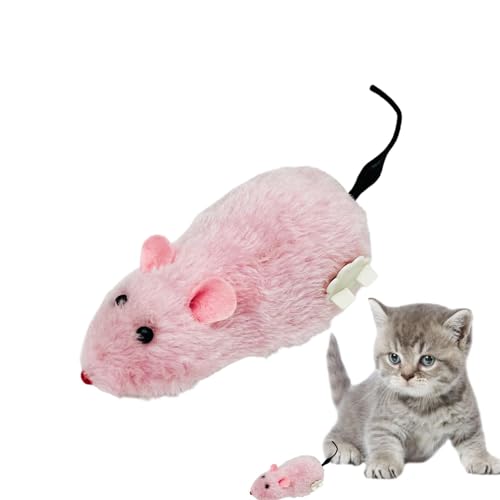 Fabixoin Mouse Hunter Katzenspielzeug, Rennmäuse zum Aufziehen | Jagen Jagd Maus Indoor Katzenspielzeug | Jagd aufziehbare Maus, Plüsch-Mäusespielzeug, Uhrwerk-Maus-Laufspielzeug, Maus-Rennspielzeug Fabixoin Mouse Hunter Katzenspielzeug, Rennmäuse zum Aufziehen | Jagen Jagd Maus Indoor Katzenspielzeug | Jagd aufziehbare Maus, Plüsch-Mäusespielzeug, Uhrwerk-Maus-Laufspielzeug, Maus-Rennspielzeug von Fabixoin