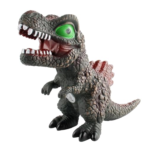 Weichgummi-Dinosaurierspielzeug,Weiches Dinosaurierspielzeug - Realistische Gummi-Quietsch-Dinosaurier-Spielzeugfiguren mit Sound | Fallsicheres Dinosaurierspielzeug für Dinosaurier-Partygeschenke und von Fabixoin
