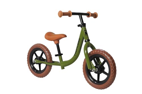 FabricBike Mini- Kinderlaufrad, Balance Bike Laufrad ab 18 Monate bis 4 Jahre, verstellbarem Sitz und Lenker, 12-Zoll-Rädern (Mini Cayman Green) von FabricBike