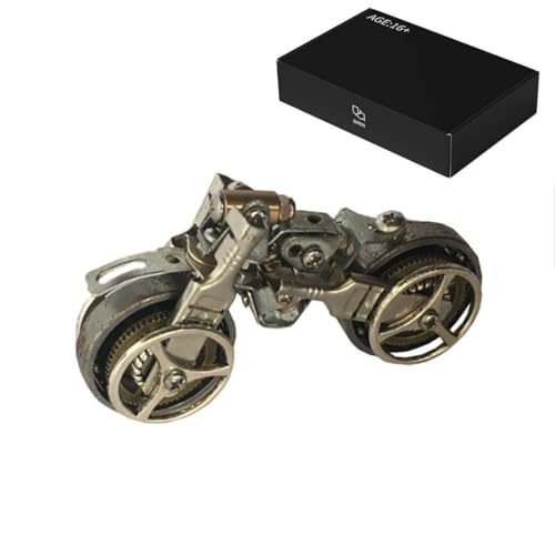 Fabroz 3D Metall Steampunk Puzzle Modell Bausatz, 300 Teile 3D Steampunk Leistungsstarkes Motorrad Metall Modell, DIY Montage Mechanische Spielzeug-Deko Kreative Geschenk von Fabroz