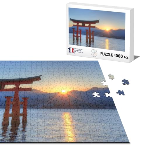 Klassische Puzzle 1000 Teile Japan Itsukushima Tori Schrein Landschaft Sonnenschlag Klassische Puzzle 1000 Teile Japan Itsukushima Tori Schrein Landschaft Sonnenschlag von Fabulous