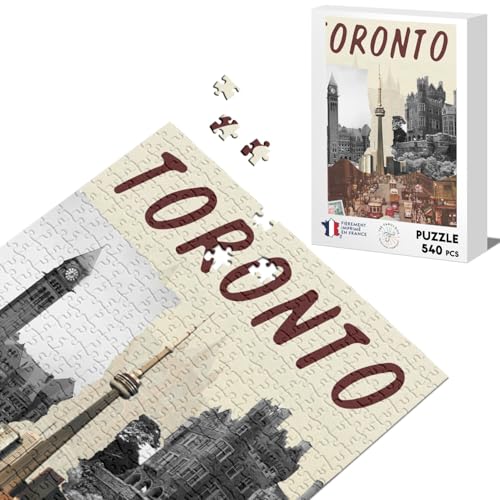 Klassische Puzzle 540 Teile Toronto Collage Reisen Kanada Postkarte Klassische Puzzle 540 Teile Toronto Collage Reisen Kanada Postkarte von Fabulous