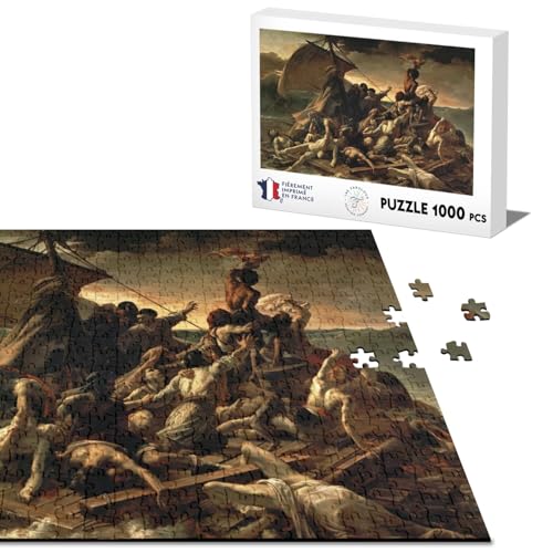 Klassisches Puzzle, 1000 Teile, Gericault, das Floß der Meduse, Malerei, Romantik von Fabulous