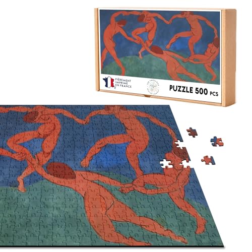 Klassisches Puzzle, 500 Teile, Henri Matisse La Dance Moderne Malerei Schöne Kunst von Fabulous