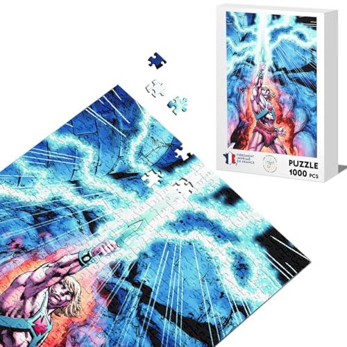 Klassisches Puzzle 1000 Teile He Man and The Masters of The Universum Schwerter Lichter Klassisches Puzzle 1000 Teile He Man and The Masters of The Universum Schwerter Lichter von Fabulous
