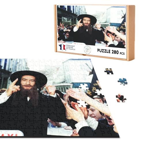 Klassisches Puzzle 280 Teile Rabbi Jacob Louis de Funes Film Frankreich von Fabulous