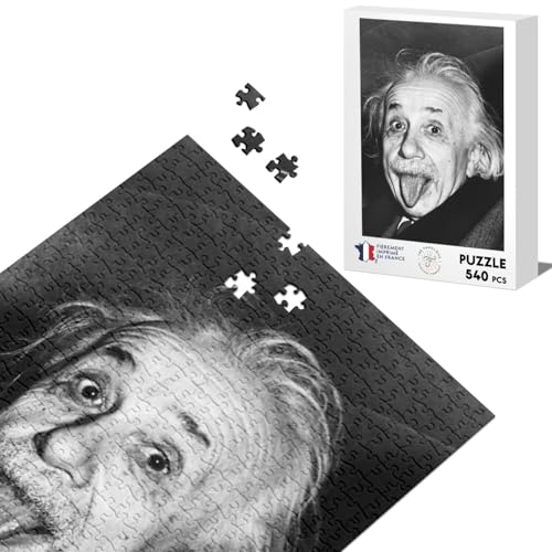 Klassisches Puzzle 540 Teile Albert Einstein zieht wissenschaftliche Sternenzunge Klassisches Puzzle 540 Teile Albert Einstein zieht wissenschaftliche Sternenzunge von Fabulous