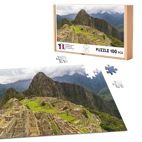 Puzzle, klassisch, 100 Teile, Machu Picchu UNESCO Weltkulturerbe Peru Inkas von Fabulous