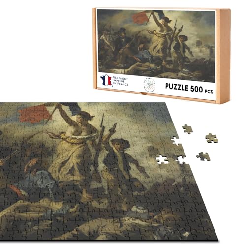 fabulous Puzzle, klassisch, 500 Teile, Eugene Delacroix La Liberte Guidant Le Volpes Revolution von Fabulous