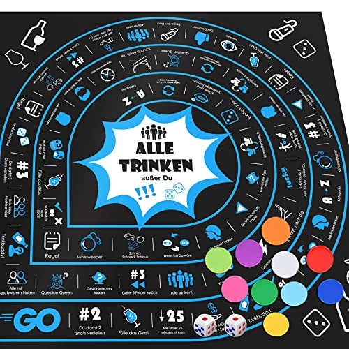 Faburo Brettspiel Partyspiel ab 18, Das große Tischspiel Würfelspiel Geschenk Party Spiele fürs Festival, Witziger Spieleabend Partyartikel Faburo Brettspiel Partyspiel ab 18, Das große Tischspiel Würfelspiel Geschenk Party Spiele fürs Festival, Witziger Spieleabend Partyartikel von Faburo