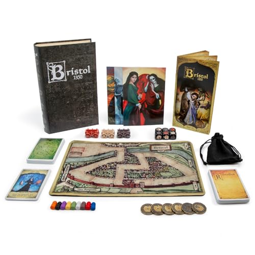 Bristol Strategie, Täuschung und Glück für 1-9 Spieler, Deluxe Bristol Strategie, Täuschung und Glück für 1-9 Spieler, Deluxe von Facade Games