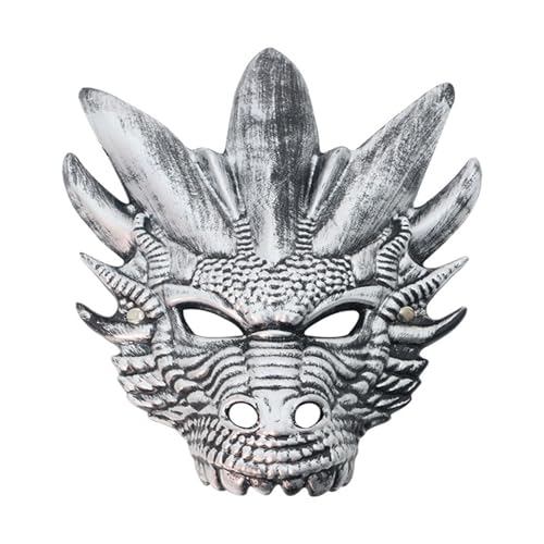 Dragon Head Full Face Maske Halloween Dragon Cosplay Maske Maskerade Dekorationsmaske Für Männer Frauen Erwachsener Cosplay Dragon Head Full Face Maske Halloween Dragon Cosplay Maske Maskerade Dekorationsmaske Für Männer Frauen Erwachsener Cosplay von FackLOxc