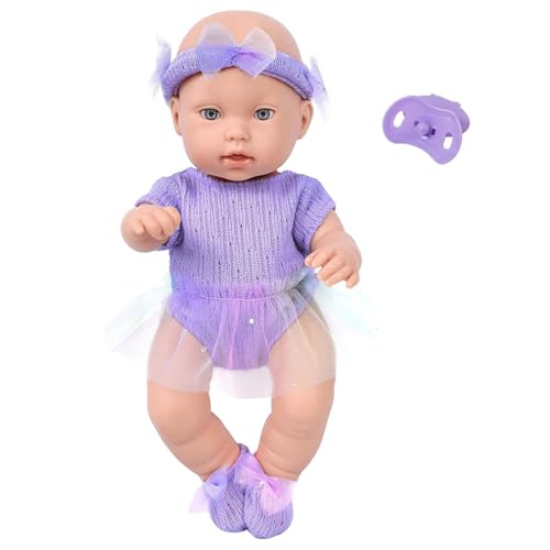 FackLOxc 30 cm Infant Girl Dolls Set Mit Kleidungs Und Schnuller Wiedergeborenen Spielzeug Mit Accessoires Für Kinder Und Neuer Eltern Training FackLOxc 30 cm Infant Girl Dolls Set Mit Kleidungs Und Schnuller Wiedergeborenen Spielzeug Mit Accessoires Für Kinder Und Neuer Eltern Training von FackLOxc